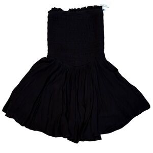 Arizona Jean Company Black Strapless Jumpsuit